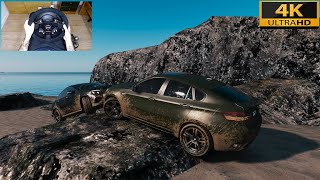 The Crew 2  BMW X6 E71 VS MERCEDES GLC 43 AMG  ONLINE OFFROAD with THRUSTMASTER TX  TH8A  4K [upl. by Itagaki]