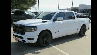 2020 Ram 1500 Lone Star Crew Cab 4x2 57 Box  Brenham T [upl. by Odnanreh]