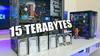 Building My 15 Terabyte Storage Server [upl. by Ataynik962]