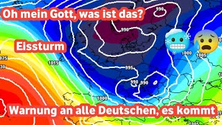 wetter in Deutschland Der stärkste Schneesturm der Geschichte wird über Deutschland hinwegfegen [upl. by Haze]