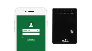 WirelessN Mini Router  Instalación Inalámbrica Repetidor con Celular [upl. by Aikat]