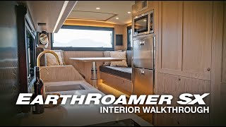 EarthRoamer SX Interior Walkthrough [upl. by Anitsrik]