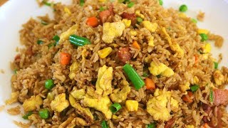 BETTER THAN TAKEOUT AND EASY  Egg Fried Rice Recipe [upl. by Erina]