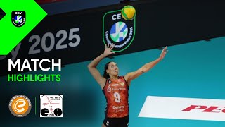 Highlights  Eczacibasi Dynavit ISTANBUL vs Tent OBRENOVAC  CEV Champions League Volley 2025 [upl. by Adnav]