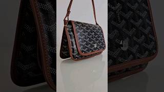 From flat to full What fits in this Goyard Plumet Available on myclosetrockscom goyardplumet [upl. by Deer631]