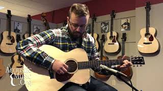 Collings OM1 Short Scale Box OpeningDemo [upl. by Ardnoek]