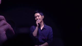 20180618 정해인 JungHaeIn 丁海寅 ‘SMILE’ FAN MEETING IN HONG KONG Sing Meaning of you 너의 의미 4KLive [upl. by Aicirtam]