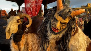 Krampus Run Whitby 2022  Whitby Krampus Parade 2022 4K [upl. by Acisset318]