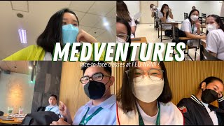 MEDVENTURES 1st face to face classes 👩🏻‍⚕️  FEUNRMF Philippines [upl. by Rebmyt]