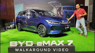 BYD eMAX 7 Launched Rs 2690 Lakh 7Seater Electric MPV [upl. by Carpet]