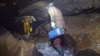 Peak Cavern to Far Sump Extensions  A Caving Trip [upl. by Erdnuaed]