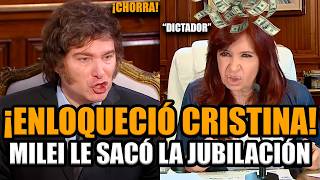 MILEI le SACÓ la JUBILACIÓN a CRISTINA KIRCHNER SE VOLVIÓ LOCA  FRAN FIJAP [upl. by Sascha]