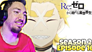 ReZero Season 2 Episode 16 Reaction Happiness Confronting the Past [upl. by Esinal]