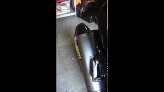 BMW K1300s Akrapovic zonder DBkiller [upl. by Lune188]