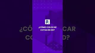 Tutorial ⚡ ¿Cómo colocar cotas en 3D en Revit 💻 [upl. by Annoda]