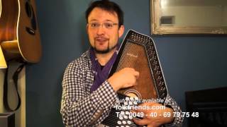 Folkfriends Autoharp 21 chords  historical aspects of the autoharp and more [upl. by Hanzelin]