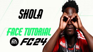 EA FC 24  SHOLA FACE TUTORIAL  STATS FLAMENGO [upl. by Dew]