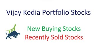 Vijay Kedia Stock Portfolio  Vijay Kedia Latest Stock Picks [upl. by Christy573]