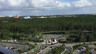 Scenic View from Gran Destino Tower at Coronado Springs Walt Disney World [upl. by Merrel]