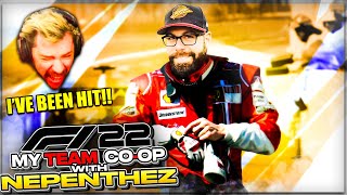 NICK and NEP RAGE COMPILATION Season 1 funny moments  F1 2022 CAREER COOP with NEPENTHEZ [upl. by Brackely]