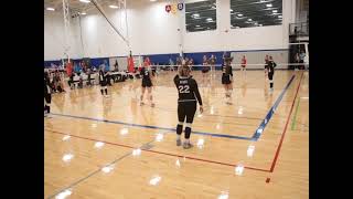 Forerunner Volleyball Nationals Tournament Day 2 101824 game 2 [upl. by Troth]