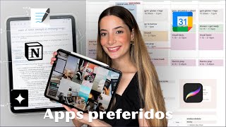 MEUS APPS PREFERIDOS DO IPAD  Aplicativo de estudos produtividade e organização [upl. by Nilok]