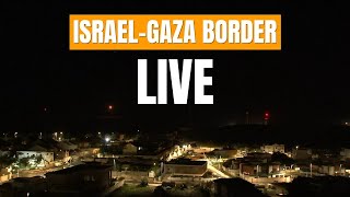 Gaza LIVE  View over IsraelGaza border as seen from Israel  News9 [upl. by Eenat743]