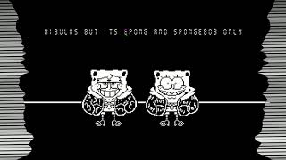 Bibulus But Its Spong And Spongebob Only FNF Vs Spong Mod Undertale AU SpongeSwap [upl. by Merriam938]