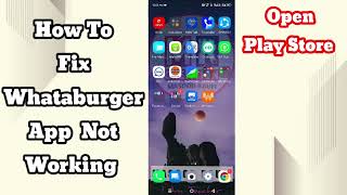 How to Fix Whataburger App Not Working 2024  WhatAburger App Not Working Solutions [upl. by Anaitsirk282]