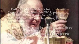 Um pequeno resumo da historia de Padre Pio de Pietrelcina [upl. by Assirec106]