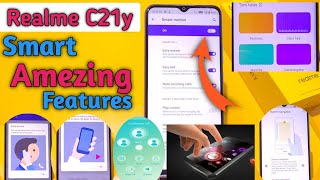 Realme C21y Tips And Tricks  smart screen on setting  Realme C21y hidden features [upl. by Negrom754]