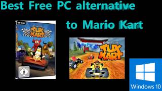 Free Game  Best free alternative to Mario Kart on PC on Windows 10 and Linux  SuperTuxKart [upl. by Olimreh]