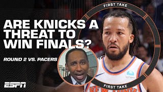 Are the Knicks an NBA Finals THREAT 👀 Stephen A APPLAUDS their TOUGHNESS and GRIT 💪  First Take [upl. by Bozovich]