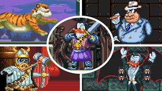 QuackShot Starring Donald Duck  All Bosses [upl. by Orfurd]