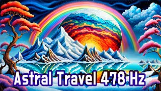 431Hz Enter The Astral Realm 💚 Fall Asleep Fast  Lucid Dream Sleep Music  Sensual Dream Travel [upl. by Amaty]