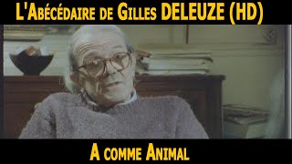 LAbécédaire de GILLES DELEUZE A comme Animal HD [upl. by Notsehc]