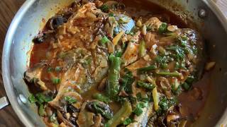 Super Delicious Pompano Fish with Conch Meat by Mhya’s Healthy Recipes amp Tips [upl. by Gilbertine]