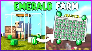 MUST HAVE Emerald Farm for Minecraft 121 Tutorial [upl. by Renaud636]