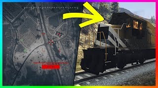 LE CANON ORBITAL PEUTIL STOPPER LE TRAIN  GTA 5 ONLINE [upl. by Bertle]