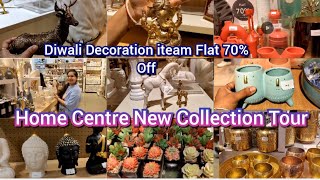 HOME DECOR FLAT 70 OFF  Home Centre Shopping Haul  Home centre Tour Latest Collection  Diwali [upl. by Eecal]