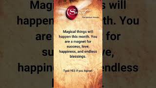 Magical Thing happen this month manifestation affirmations abundancemindset [upl. by Hcaz]