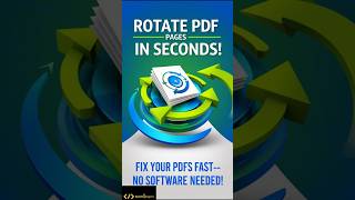 Rotate PDF Pages Easily Online 🌀📄 FreePDFTips techtipspro [upl. by Ardnua]