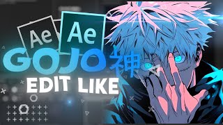 Edit like GOJO神 Tutorial Free Pf [upl. by Ibloc]