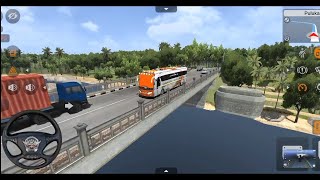 Mod Bussid Map Denpasar Ke Gilimanuk  Bus Simulator Indonesia  Telolet Basuri Bus [upl. by Bendicty913]