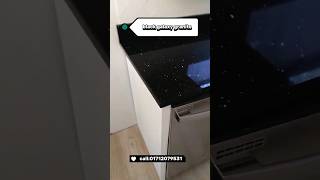 Discover Luxurious Black Galaxy Granite for Your Home wood shorts vairalvideo [upl. by Nsaj]