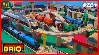 Spending 3 Days Building a VINTAGE BRIO Train Track 204 [upl. by Tat615]