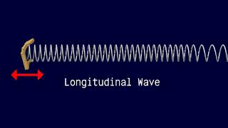 Longitudinal and Transverse Waves HD [upl. by Royden]