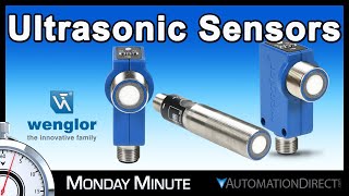 Wenglor Ultrasonic Sensors from AutomationDirect [upl. by Eikkin]