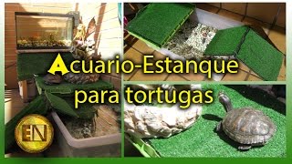 Acuario para tortugas casero [upl. by Estelle291]