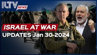 Israel Daily News – War Day 116 January 30 2024 [upl. by Nahgeem803]